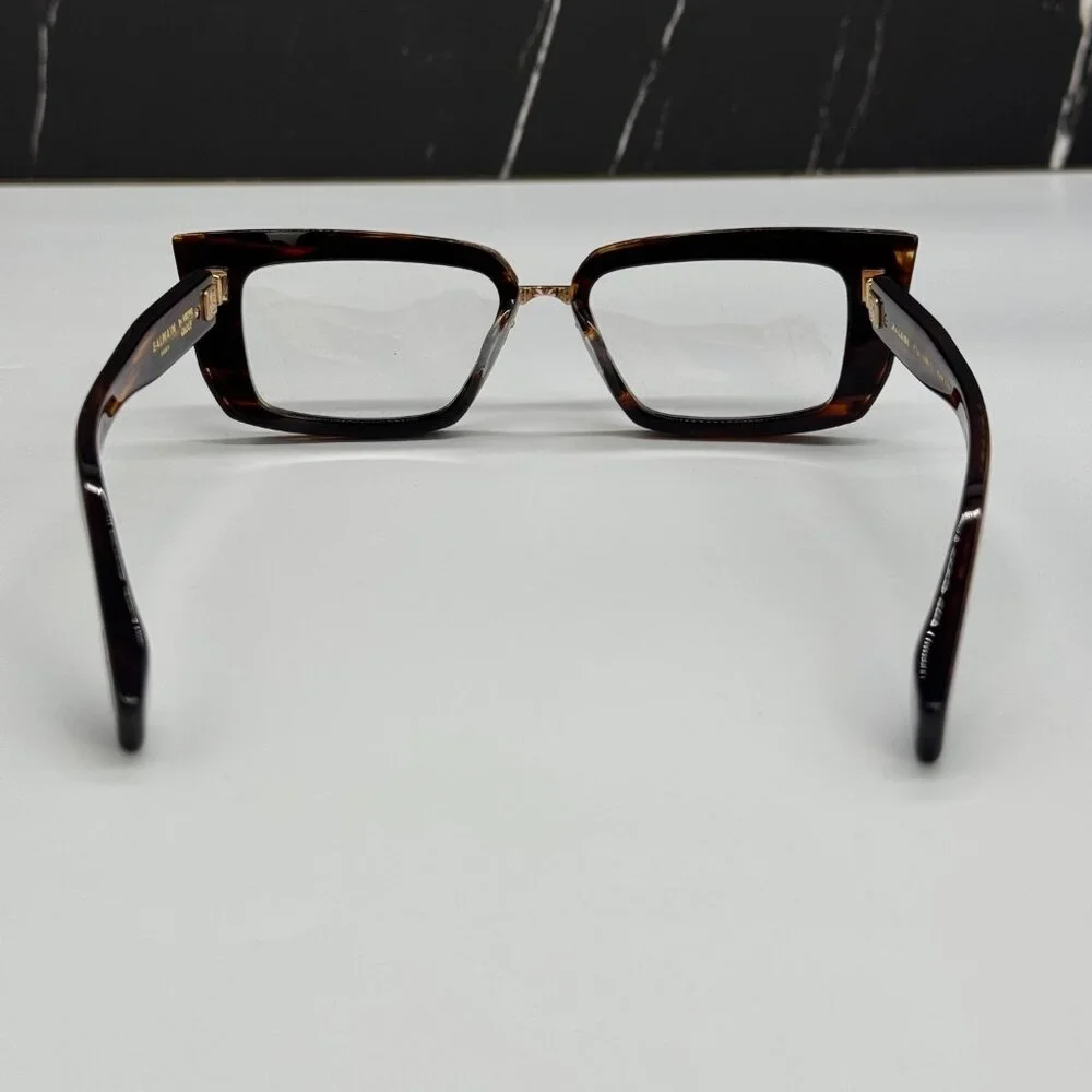NEW BALMAIN MADAME BPX-134B WOMEN HAVANA BALMAIN EYEGLASSES